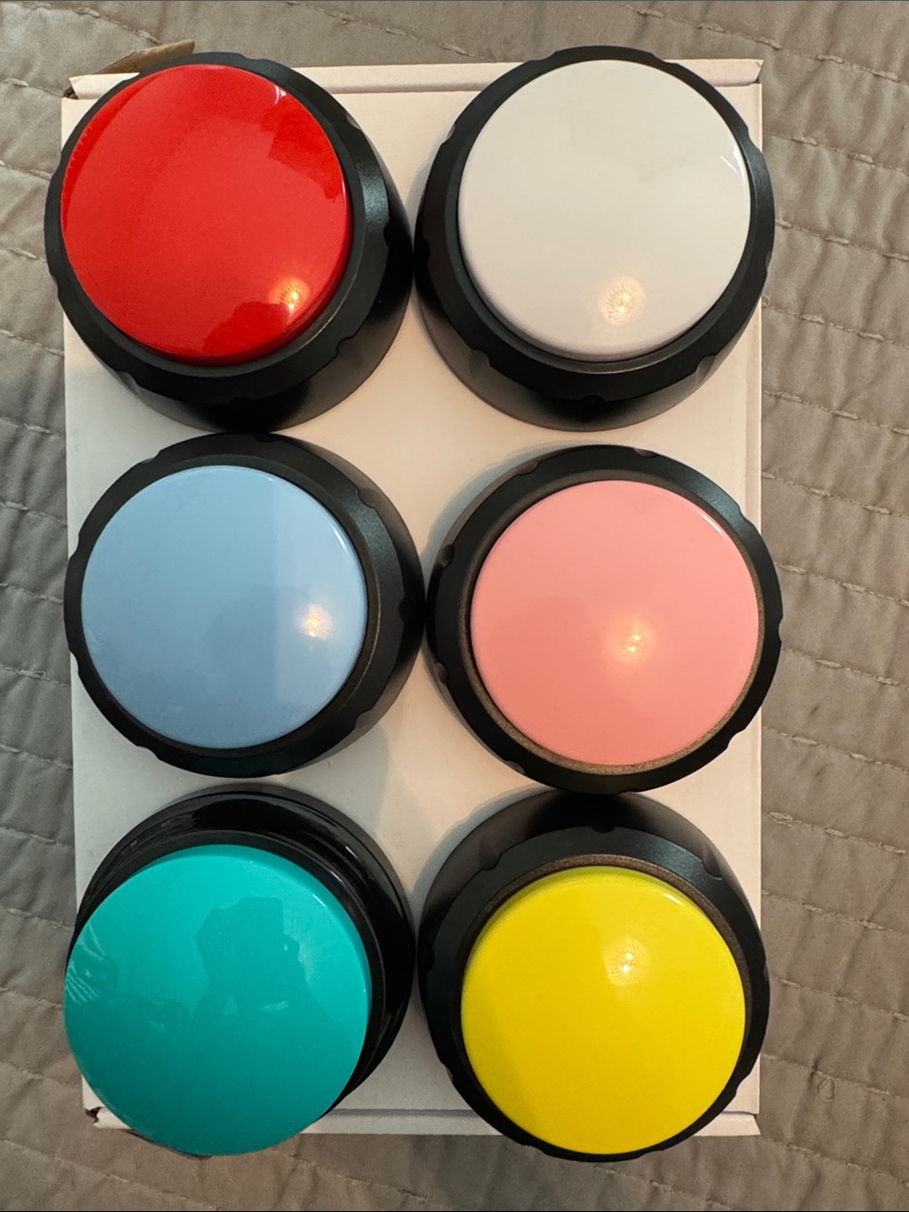Recordable Talking Buzzer Button for Live Shows or for Family Games Qty1 NWOT